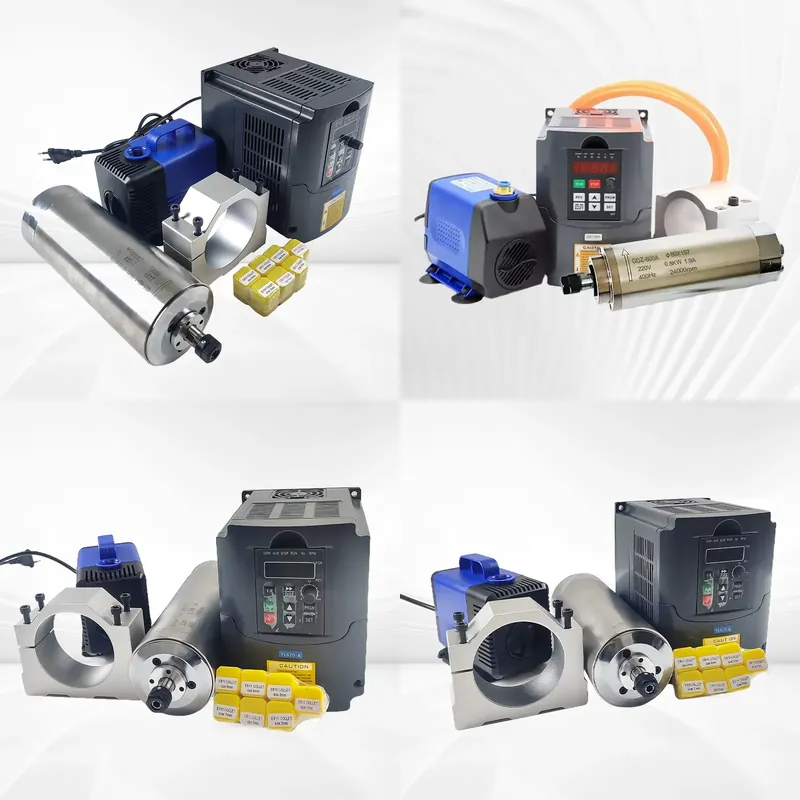 Cnc Spindle Motor - Moteur de broche CNC à refroidissement