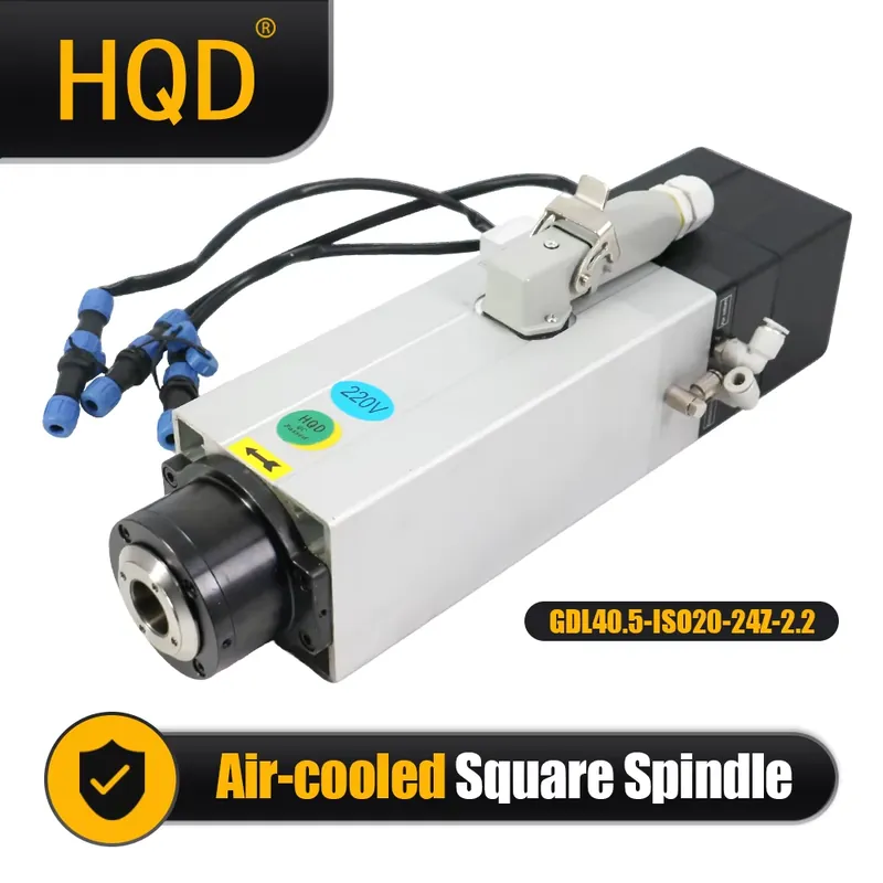 Moteur de broche carré à refro - Cnc Spindle Motor avis et prix