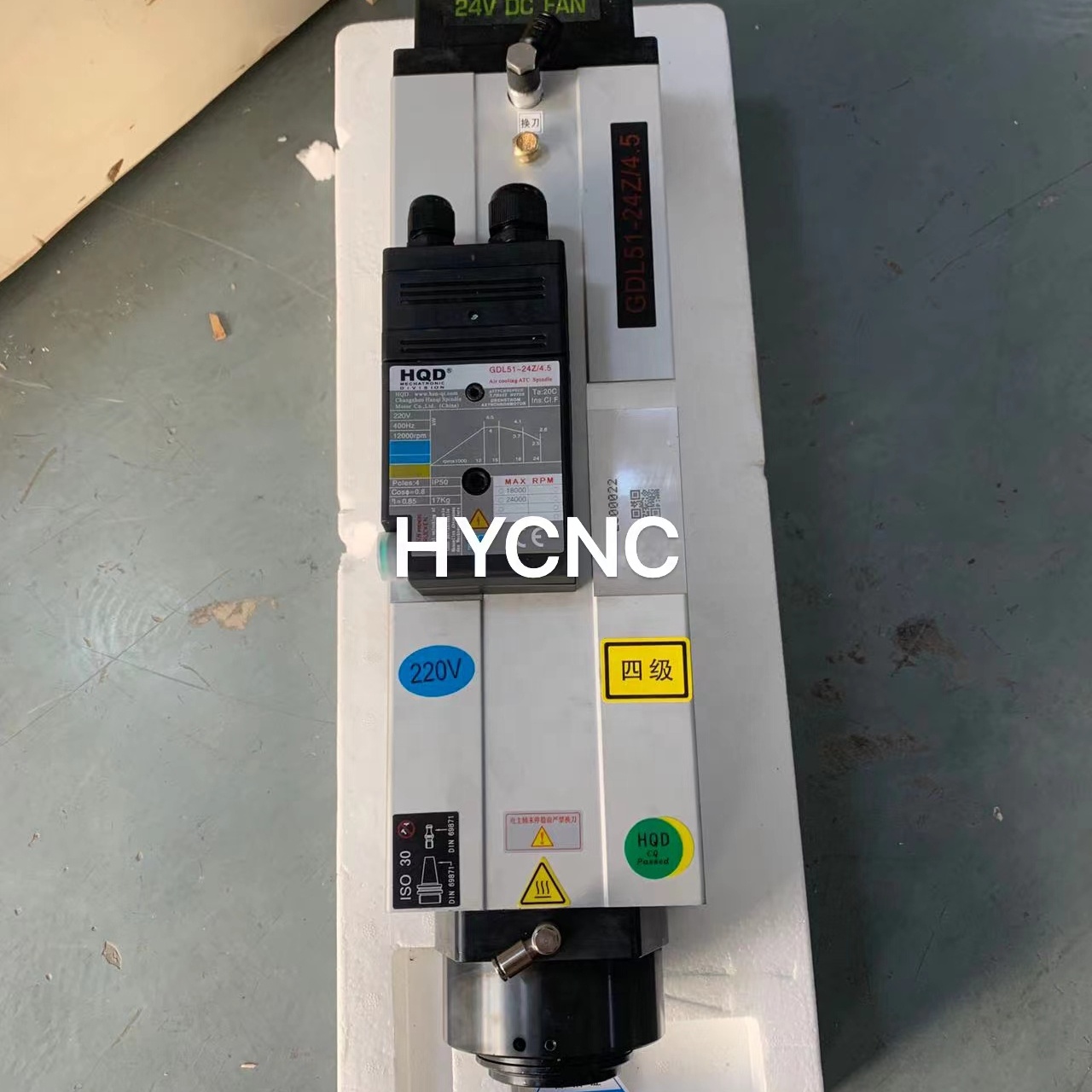 Moteur Iso30 de broche Atc de  - Cnc Spindle Motor avis et prix
